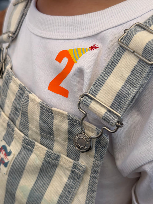 Toddler birthday short sleeve tee