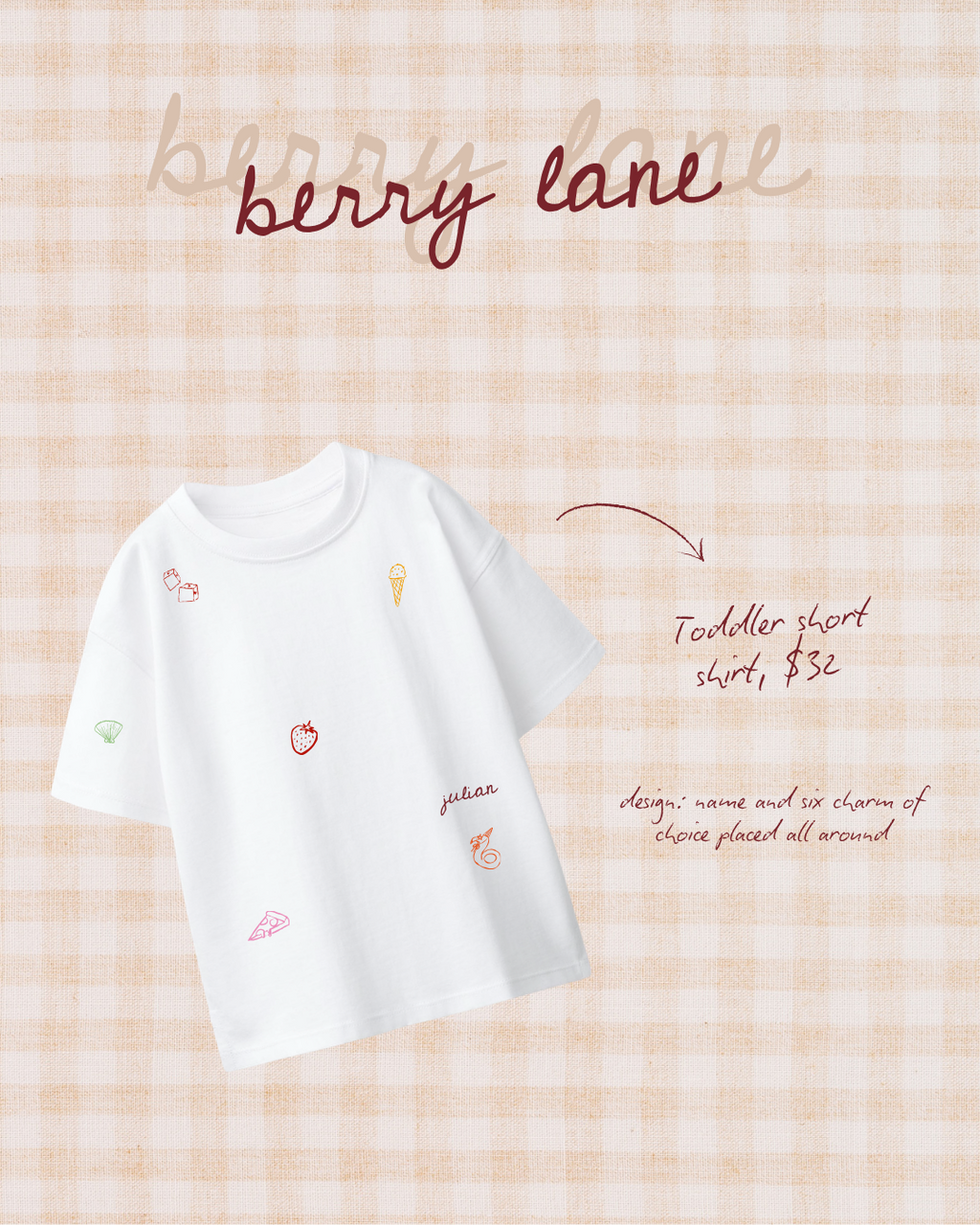 Toddler short sleeve tee